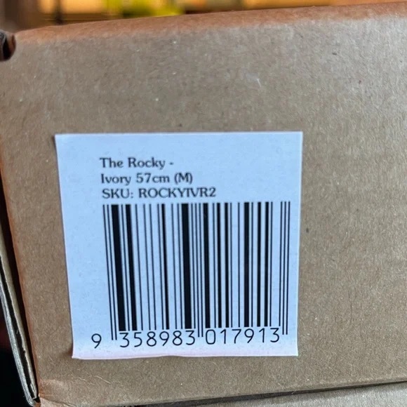 Lack of Color | The Rocky Ivory Boater Hat Medium - Picture 10 of 11